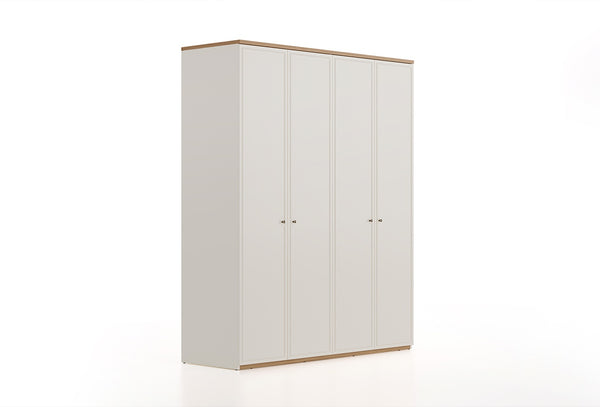Marsana Kledingkast 4-deurs 181X222 Cm