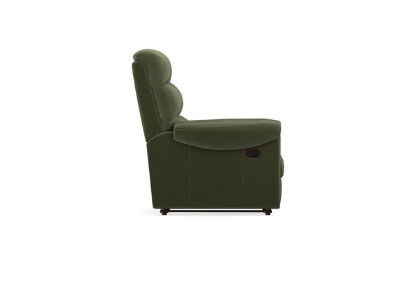 Arizona Manuel mechanisme 1-zits Bank Mohair 11707 Donker Groen