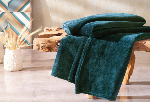 Olenna Petrol Tv-plaid 140X190 Cm 1 Stuks
