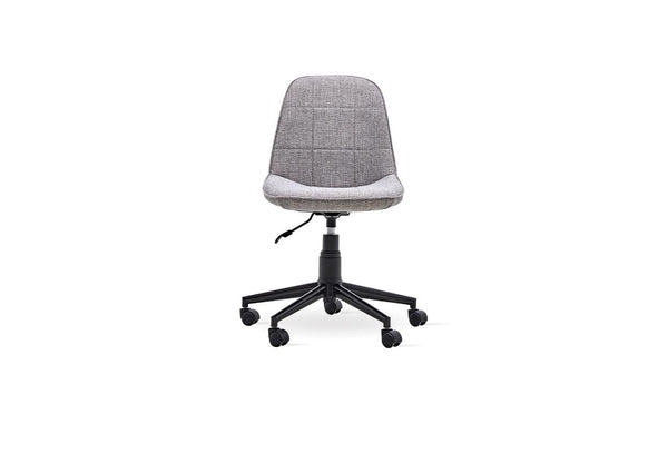 Trendy Eetkamerstoel Linnen stof Blauw