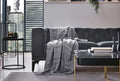 Tess Grijs Bank Plaid 140x190 cm