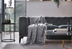 Tess Grijs Bank Plaid 140x190 cm