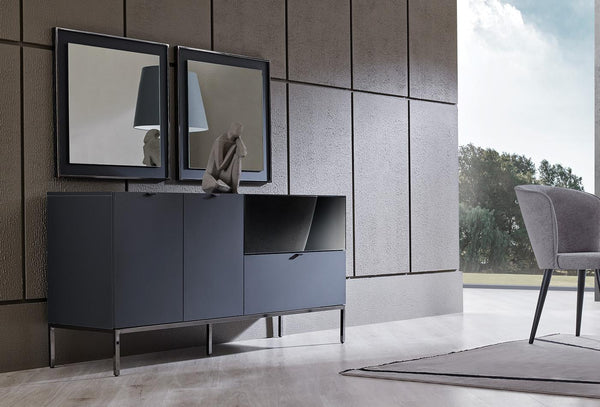 Legato Dressoir Eettafel Vast Eetkamerstoel 4 Stuks
