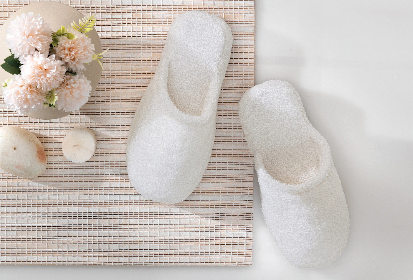 Essentials Ecru Badkamer Slipper - foto 6