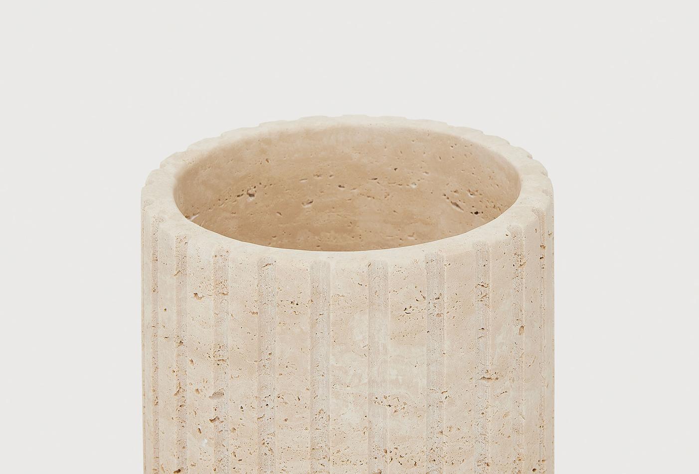 Luna Kleine Vaas Beige - foto 4