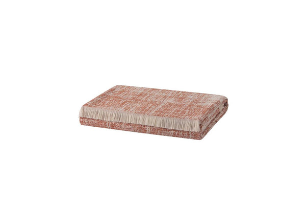 Padra Terracotta Bank Plaid 140X190 Cm