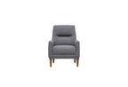 Pavia Fauteuil Fluweel Grijs - foto 2