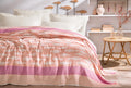 Veta Oranje Pique Bed Sprei Tweepersoons