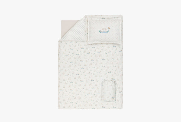 Boone Beige Dekbedovertrekset
