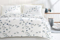 Betta Blauw Pique Tk Eenpersoons