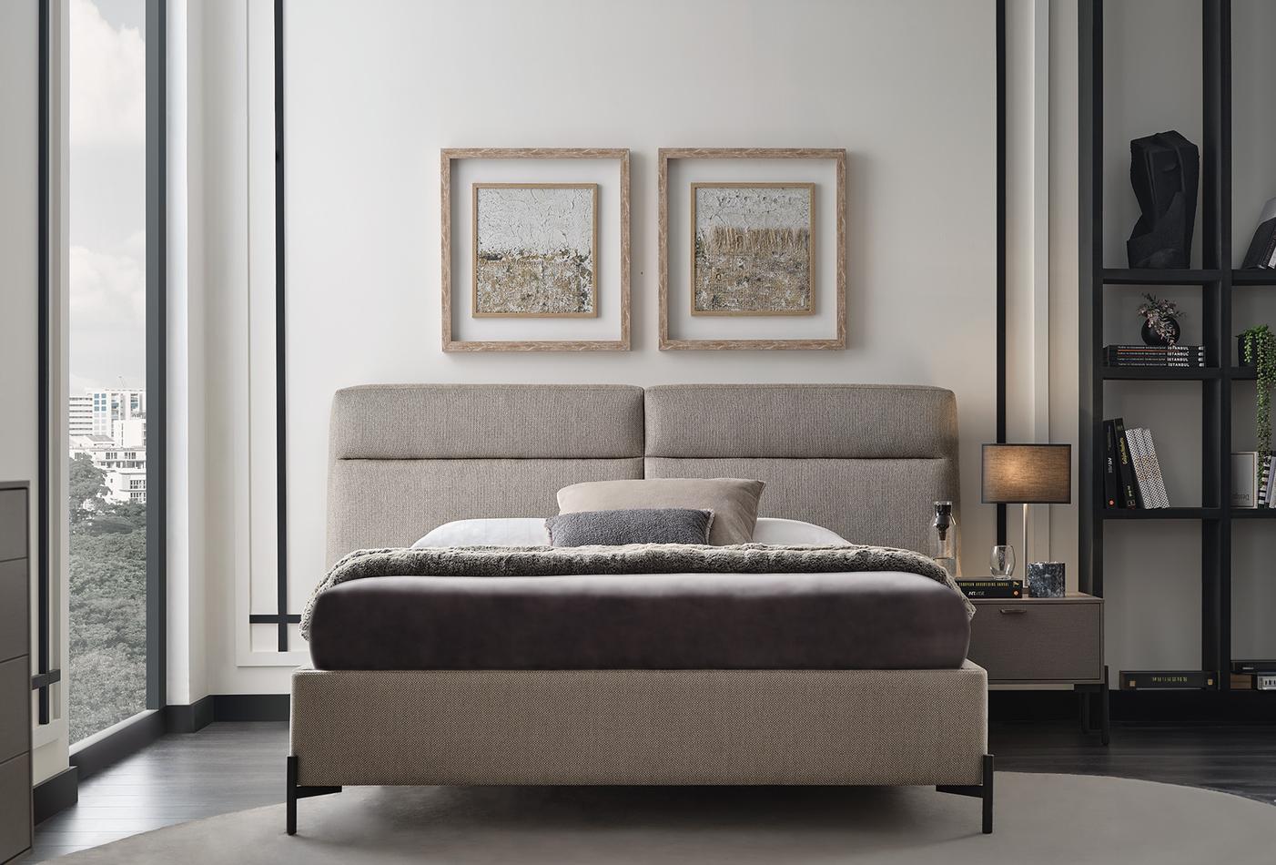 Berta Boxspring Met Hoofdbord Beige - foto 3