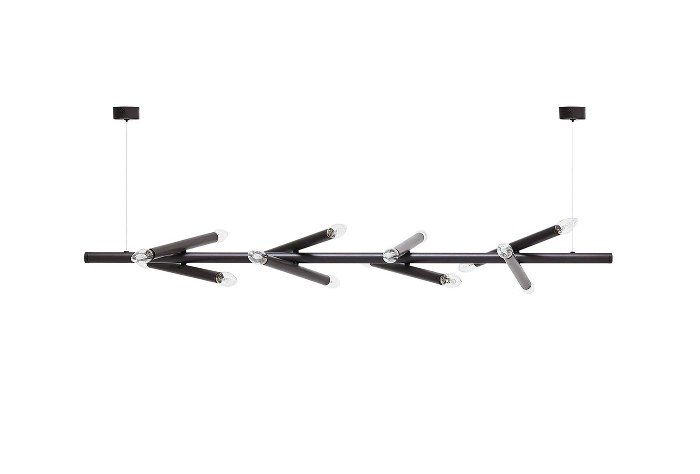 Mikado Hanglamp Donker Bruin