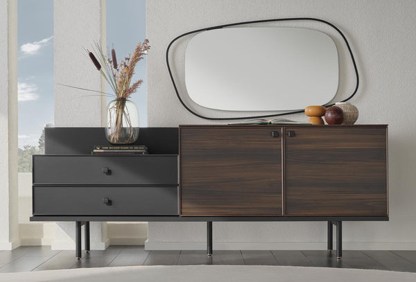 Parma Dressoir Ladekast Spiegel 125X72 Cm