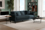 Astera Plus 3-Zitsbank met slaapfunctie Fluweel Marineblauw - foto 3