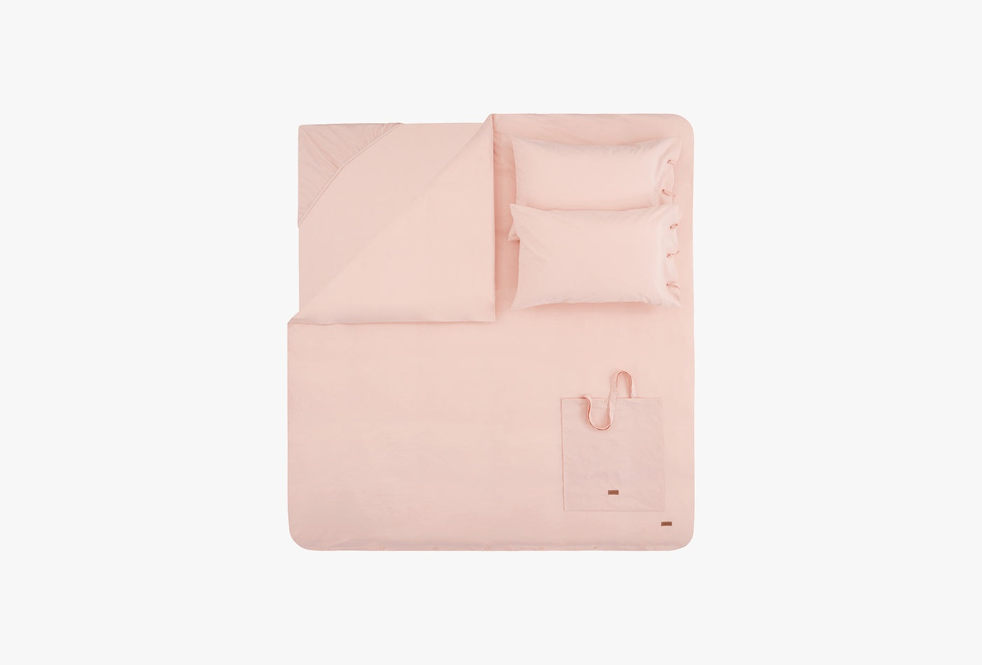 Plainer Blush Dekbedovertrekset Tweepersoons Xl - foto 2