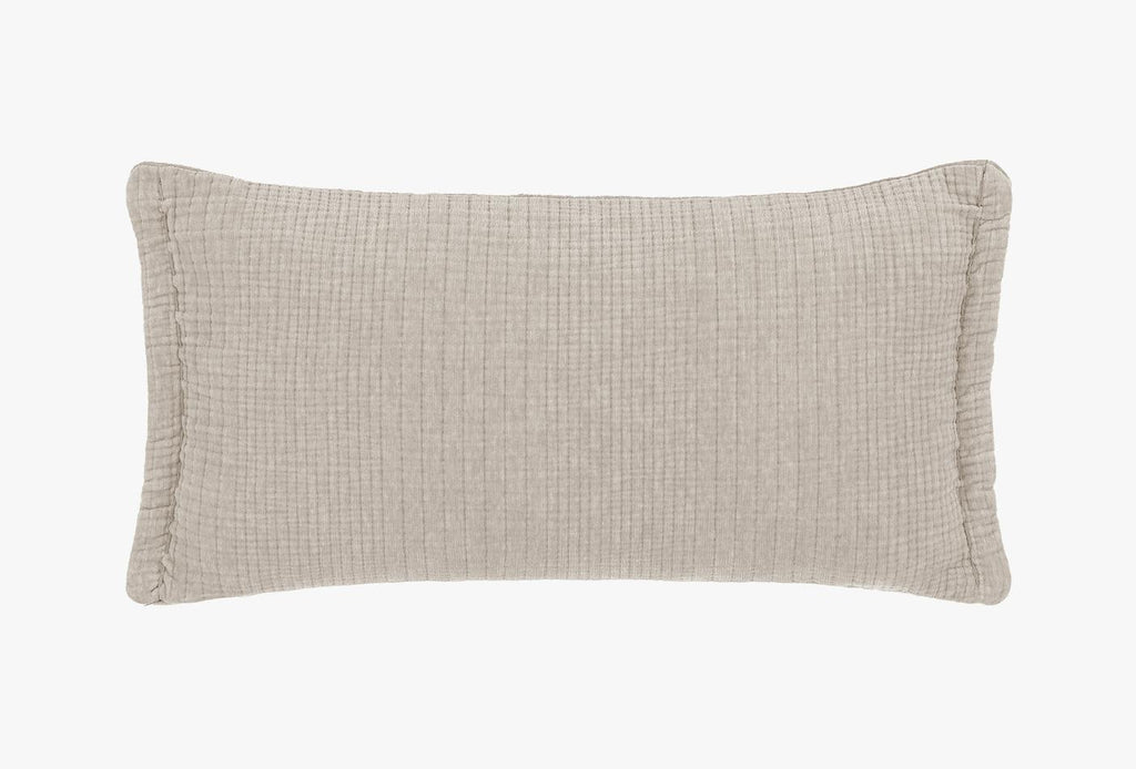 King Beige Beige gestreept Dekoratif Sierkussen 30x50 cm