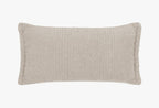 King Beige Beige gestreept Dekoratif Sierkussen 30x50 cm