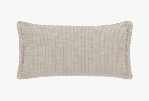 King Beige Beige gestreept Dekoratif Sierkussen 30X50 Cm