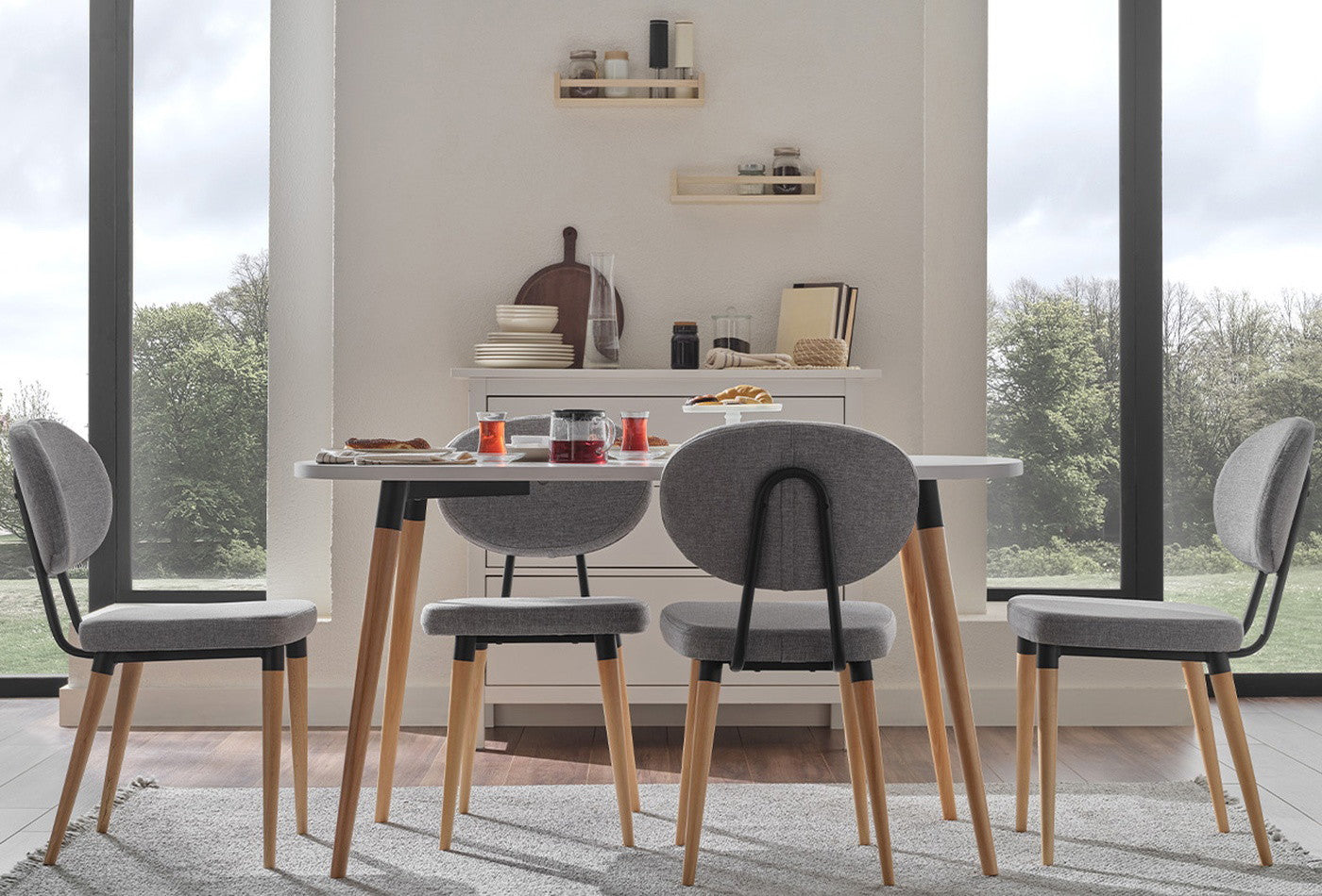 Luca Tafel 139x80 cm