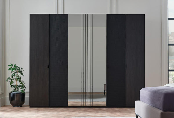 Riga Kledingkast 6-deurs 272X222 Cm