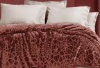 Meave Terracotta Deken Tweepersoons - foto 4