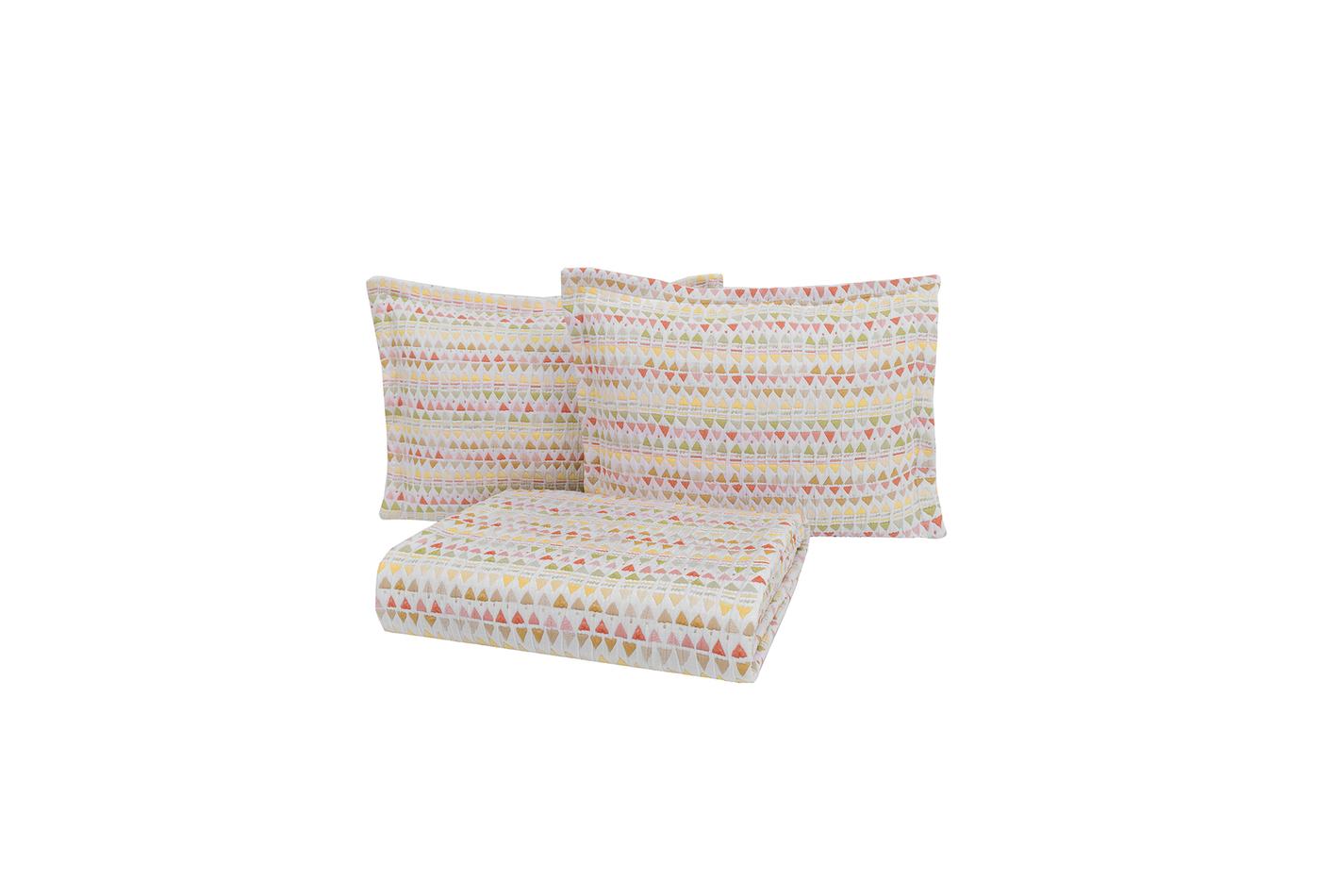 Akoni Roze Bed Sprei Seti Eenpersoons - foto 6