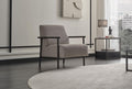 Berta Fauteuil Linnen geweven Beige
