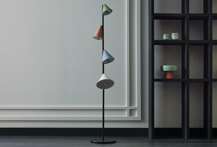 Lea Vloerlamp Meerkleurig