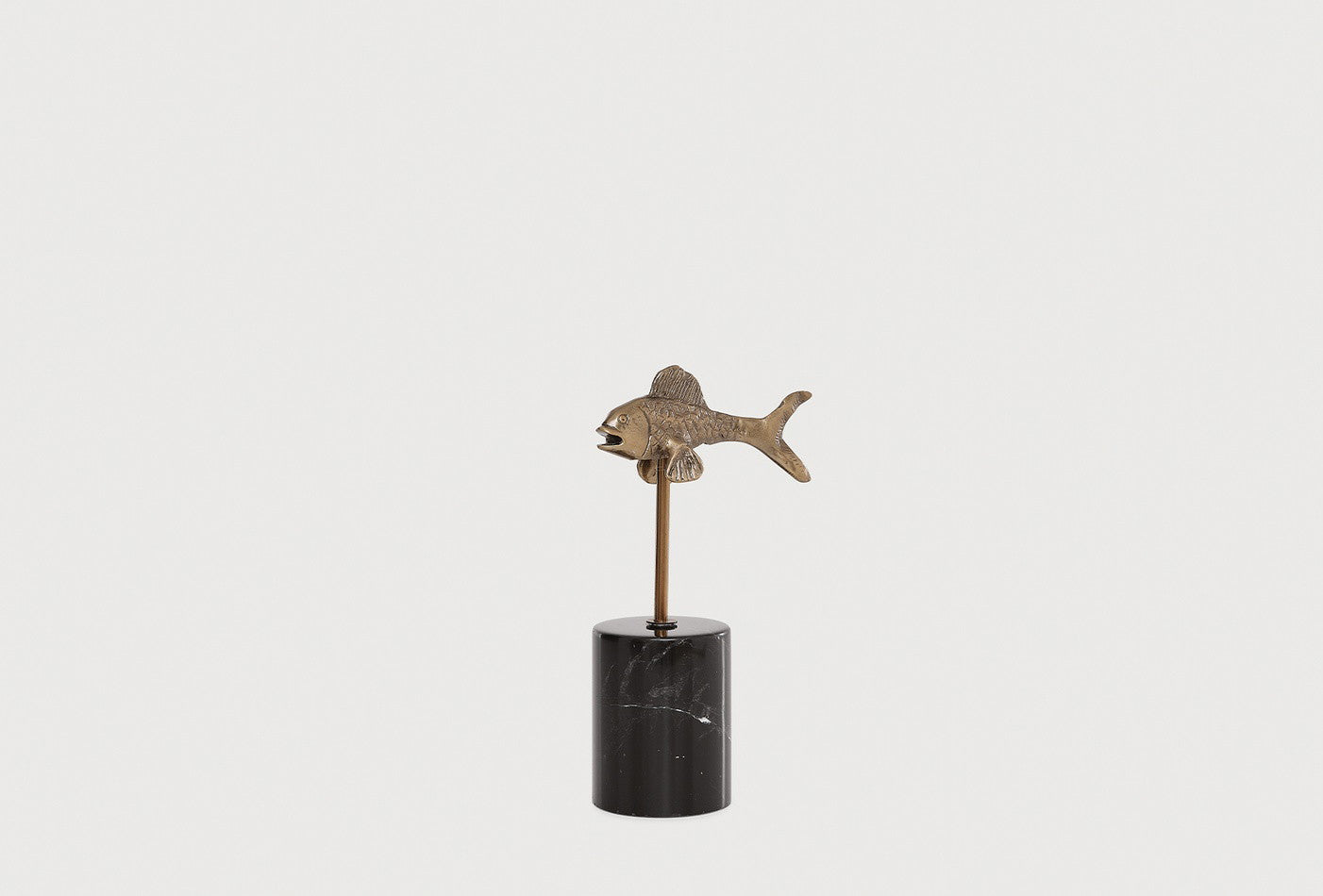 Fish Decoratief object Marmer Eskitme Kaplama Metaal 230 Mm - foto 3