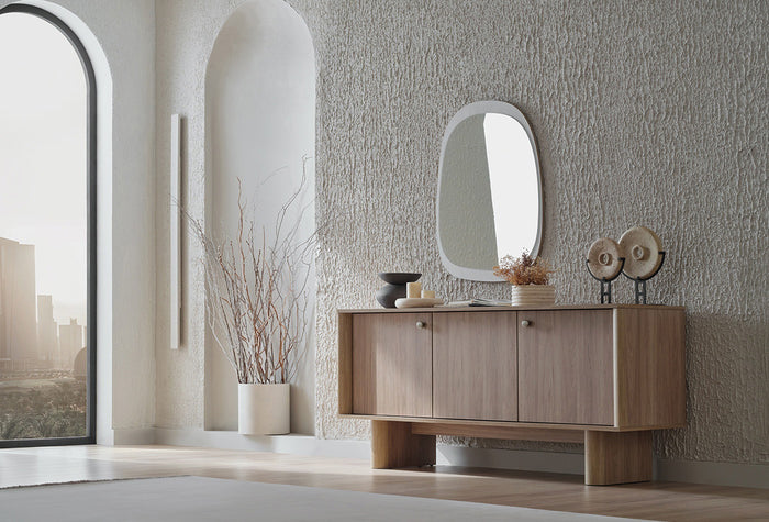 Perge Dressoir Eettafel Vast Bank Eetkamerstoel 2 Stuks