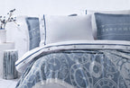 Asral Indigo met bedsprei Dekbedovertrekset Uitzetset Eenpersoons - foto 5