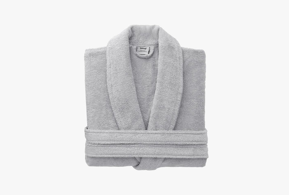 Essentials Grijs Badjas M