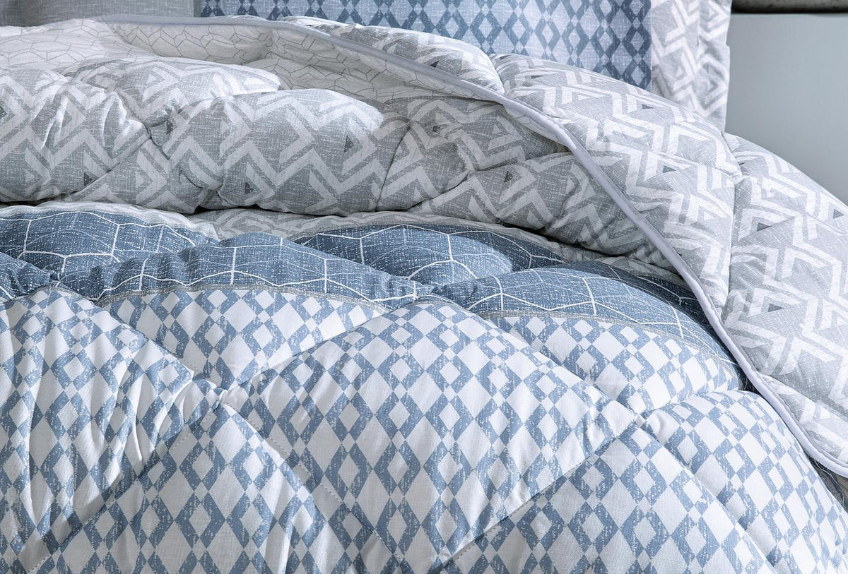 Malin Blauw Slaapset Eenpersoons - foto 3