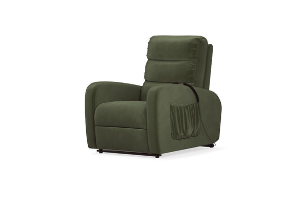 Enric Lift mechanisme 1-zits Bank Mohair 11707 Donker Groen