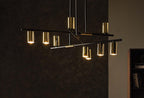 Electra Dokuzlu Hanglamp Gold - foto 2