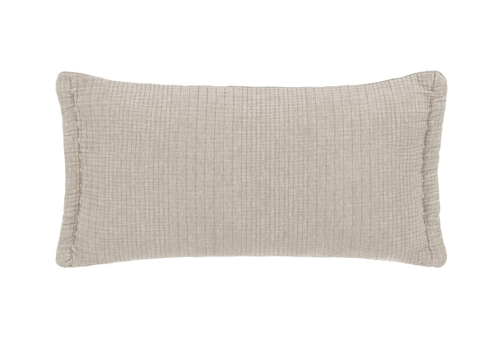 King Beige Beige gestreept Dekoratif Sierkussen 30x50 cm - foto 4