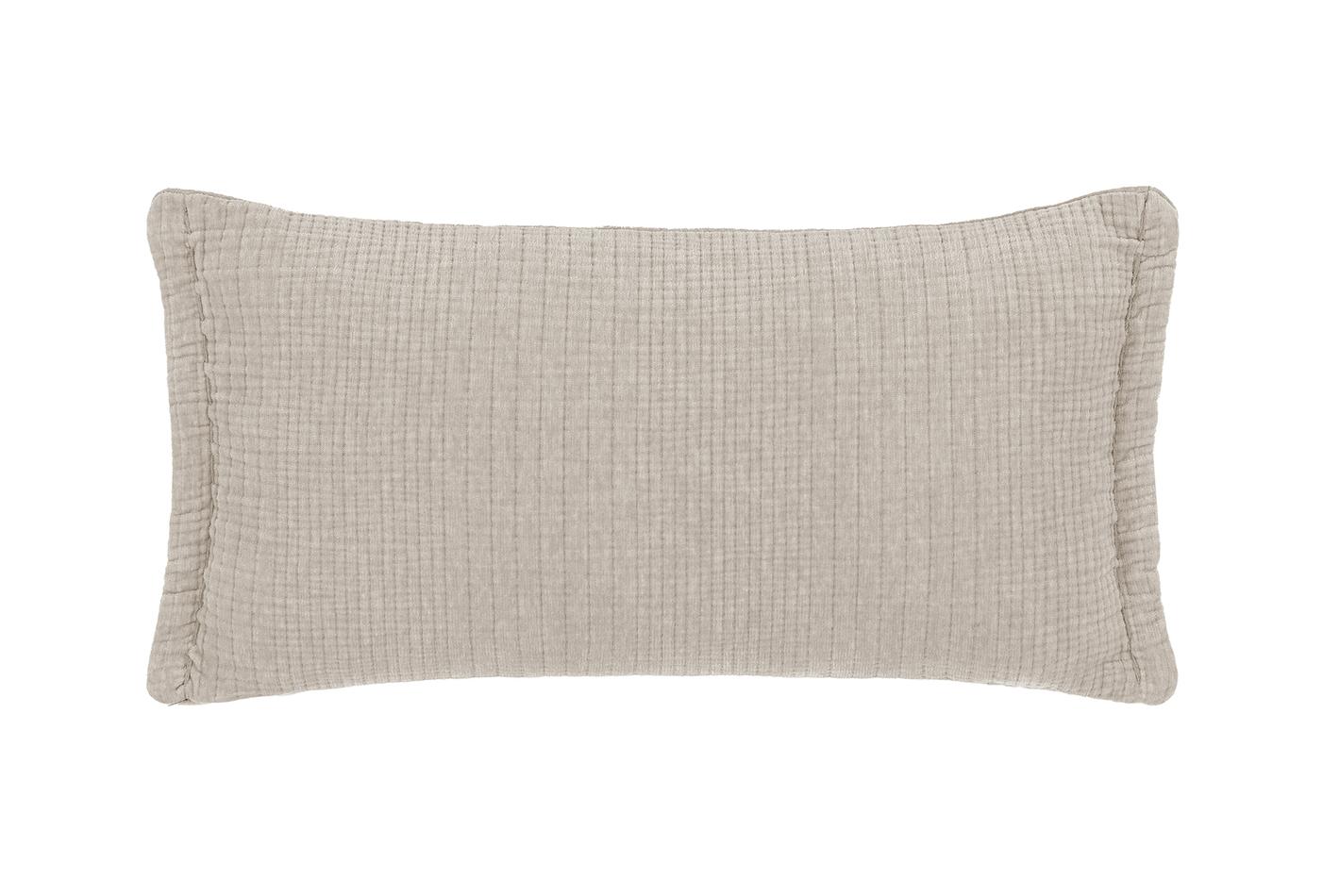 King Beige Beige gestreept Dekoratif Sierkussen 30x50 cm - foto 4