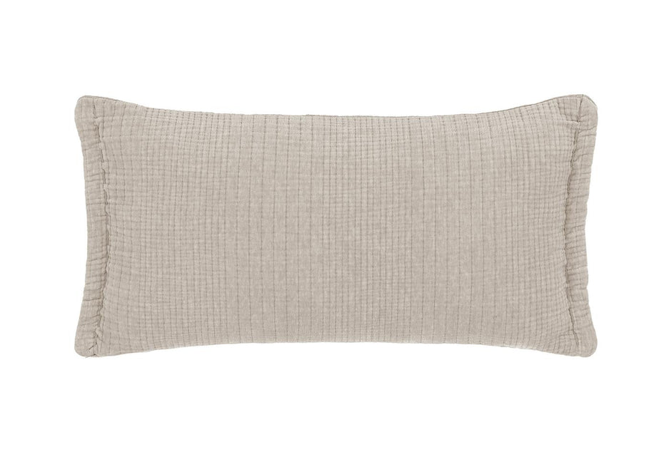 King Beige gestreept Decoratief Sierkussen 30X50 Cm