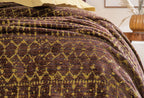 Zion Pruim Bed Beddensprei Eenpersoons - foto 5