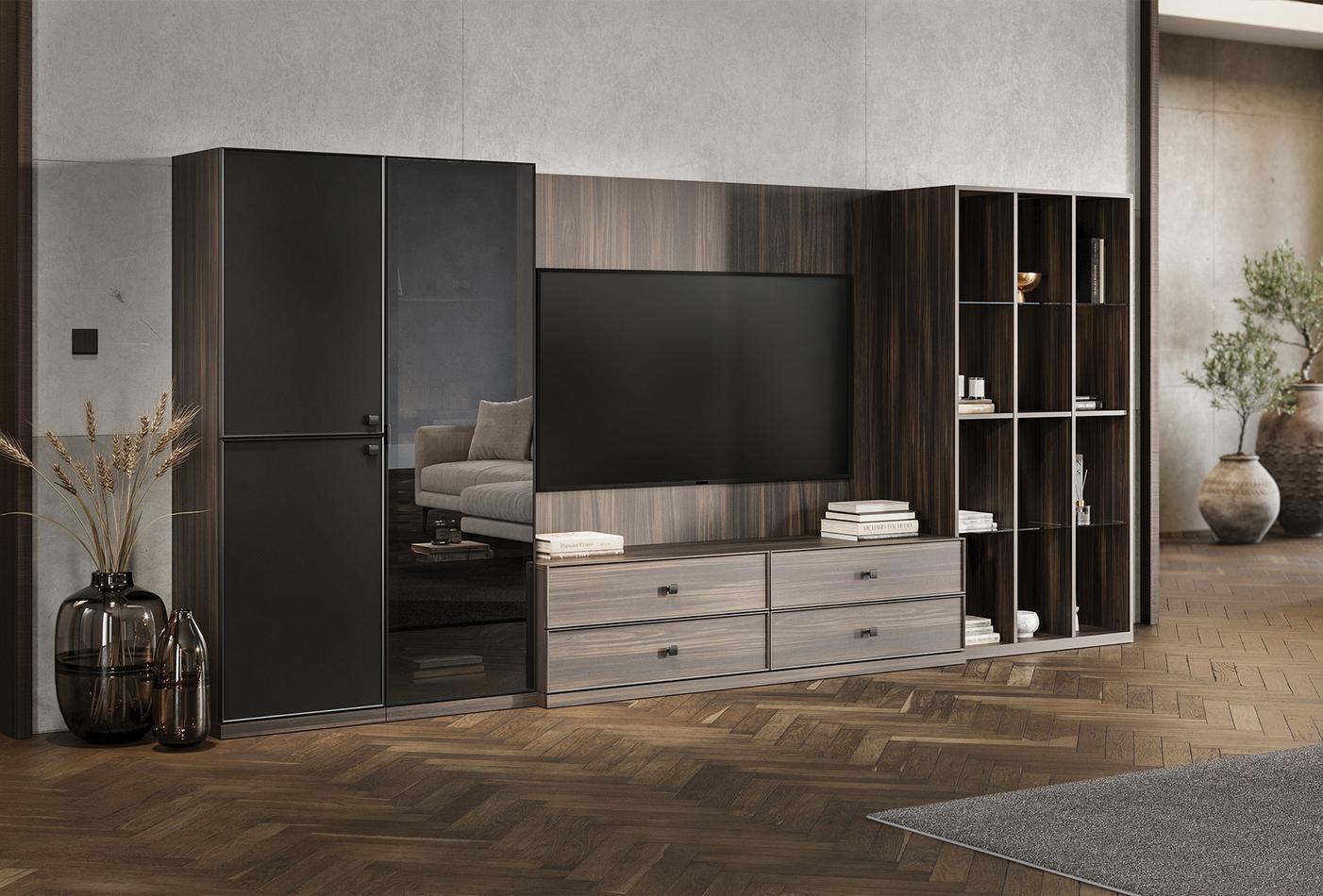 Parma Tv-meubel Combinatie 1 384x180 cm - foto 5