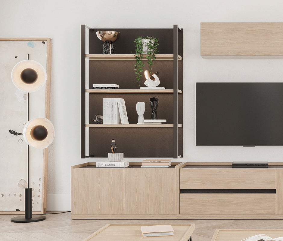 Terra TV-meubel Boekenkastmodule