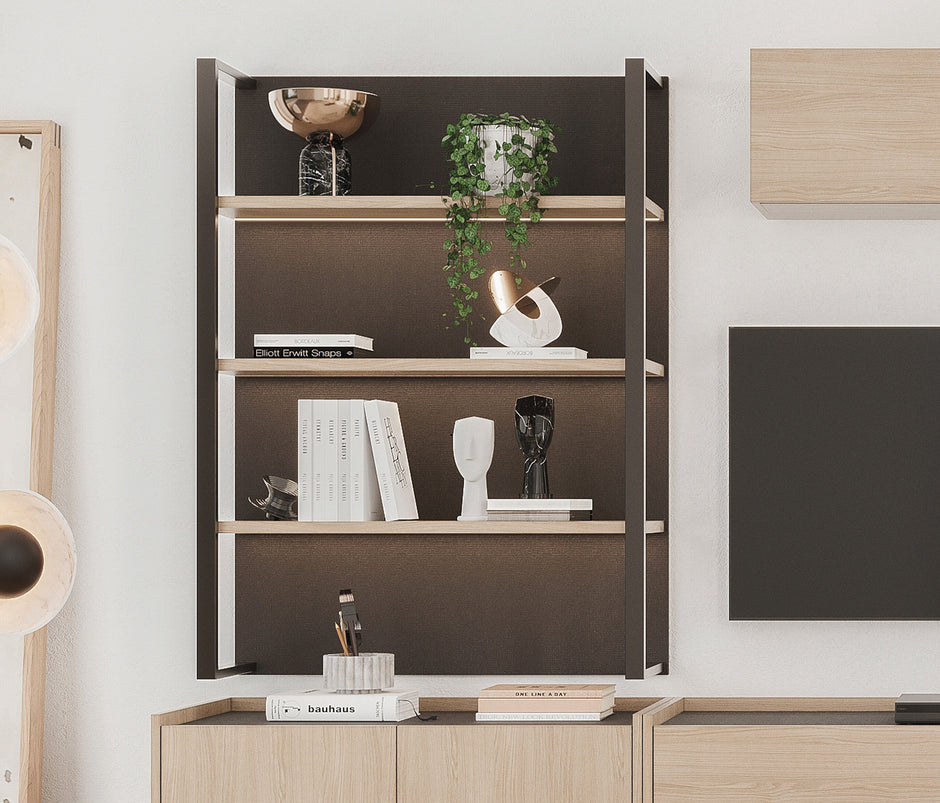 Terra TV-meubel Boekenkastmodule