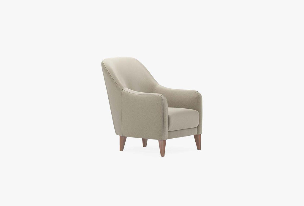 Fiore Fauteuil Fluweel Creme