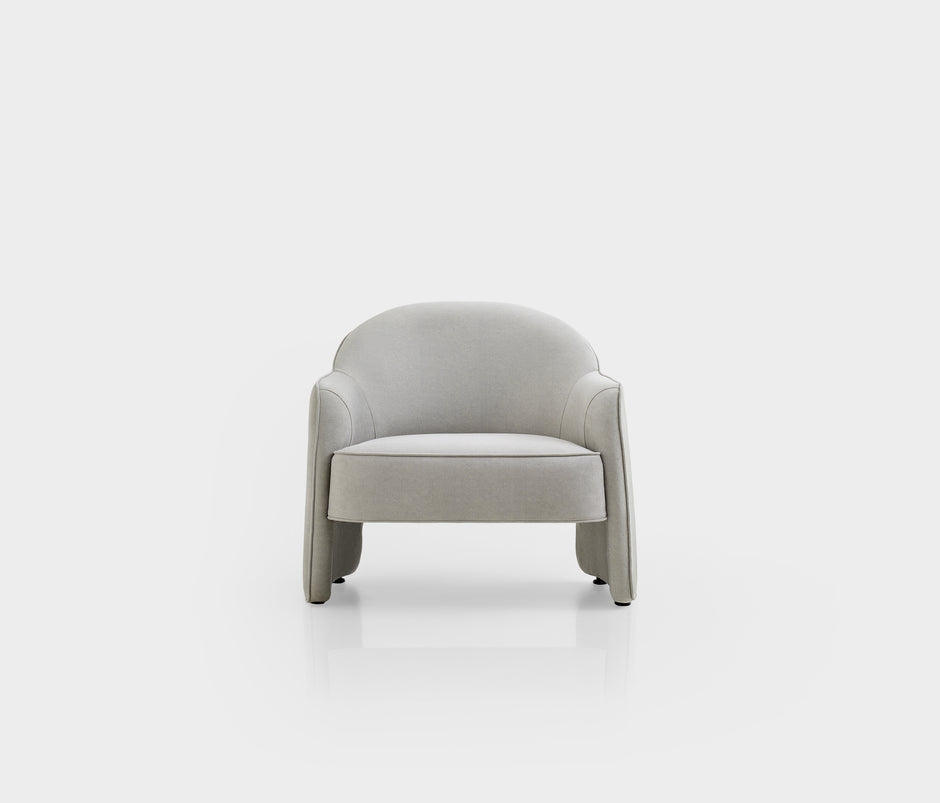 Milo Huisdiervriendelijke Fauteuil Fluweel Creme