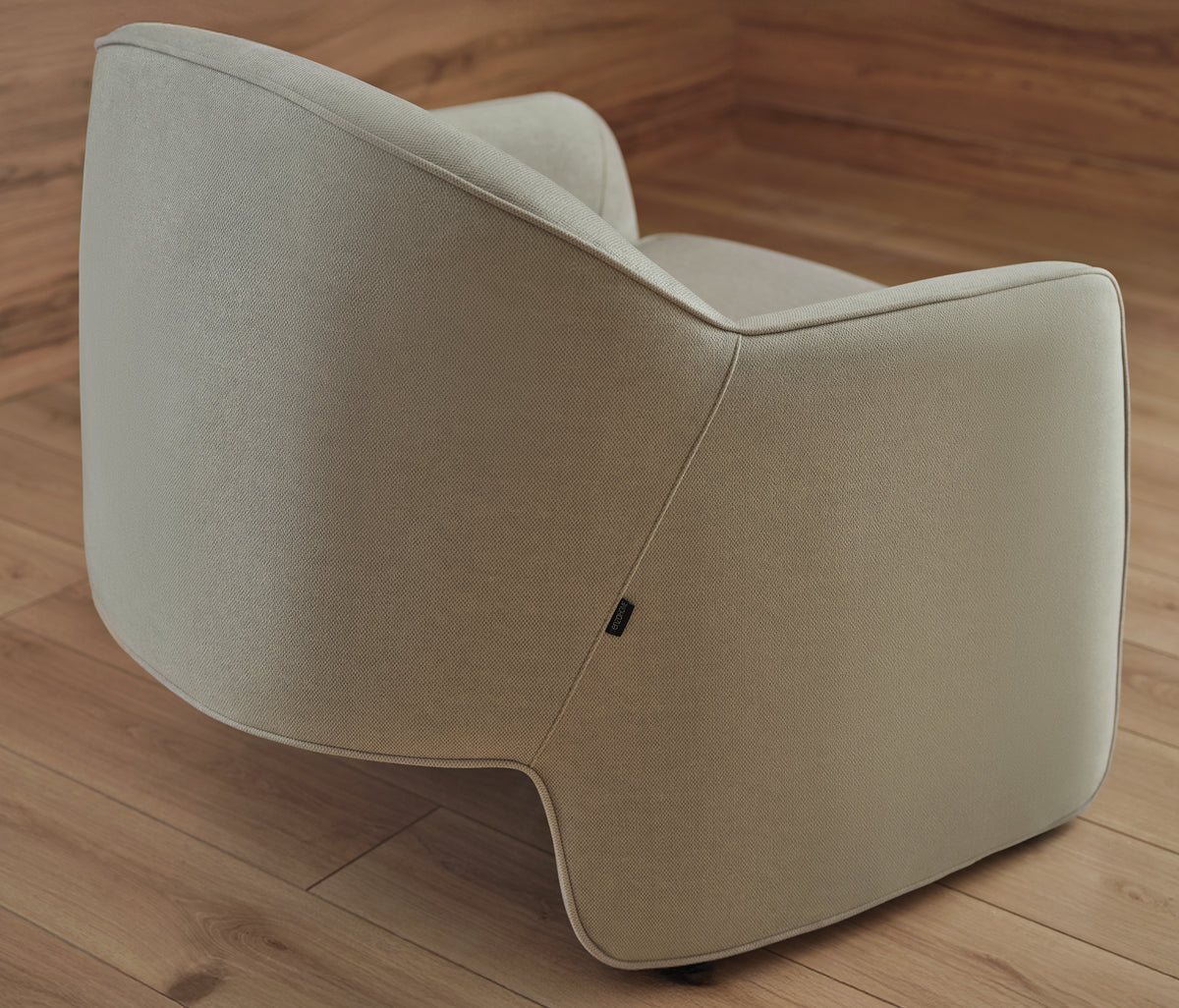 Milo Huisdiervriendelijke Fauteuil Fluweel Creme - foto 5