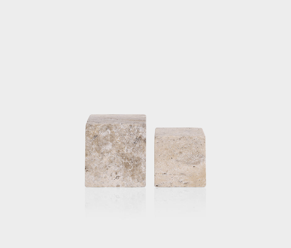 Cube Decoratief Object Marmer 18x18x18 cm