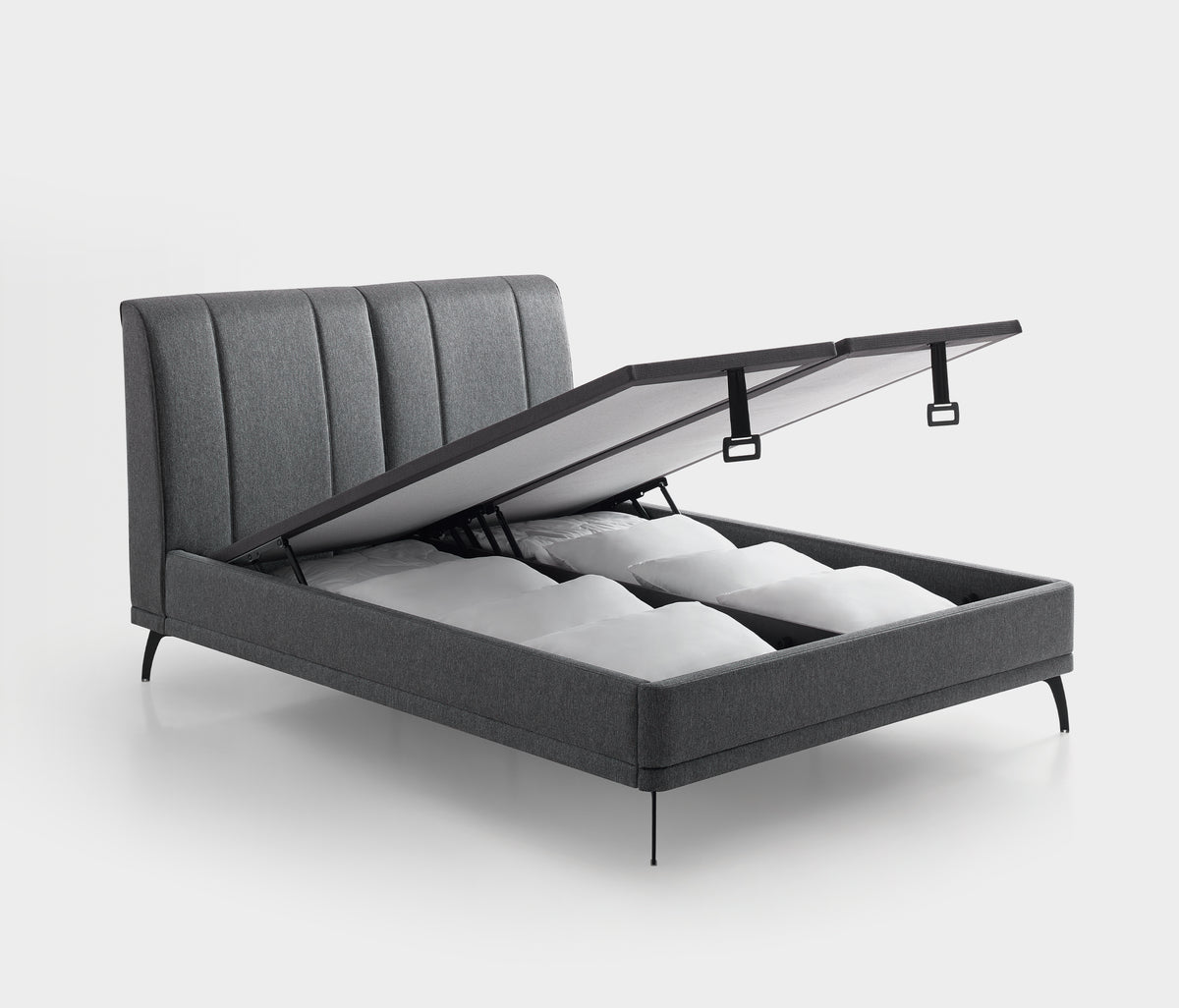 Black Ice Matras, Boxspring en Hoofdbord 3-delige Set - foto 28