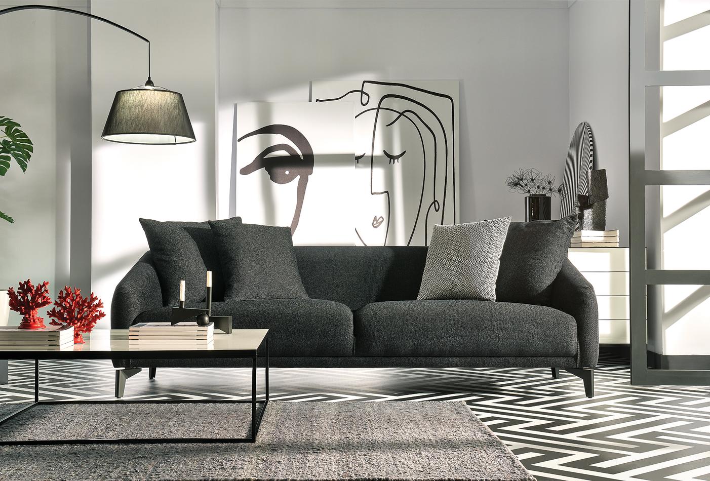 Maison 3-Zitsbank met Slaapfunctie + Fauteuil - foto 5