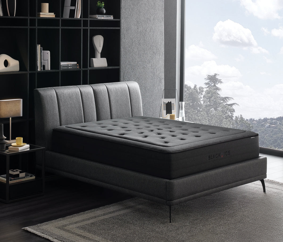 Black Ice Matras, Boxspring en Hoofdbord 3-delige Set - foto 37