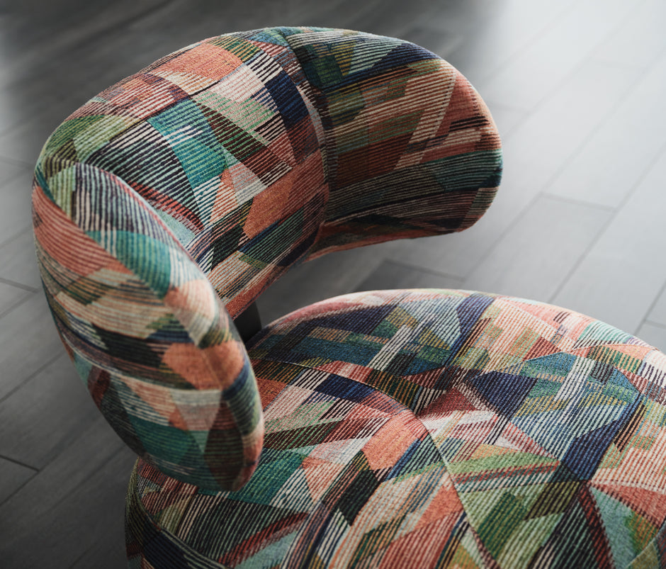 Soho Draaifauteuil Fluweel Paarskaki
